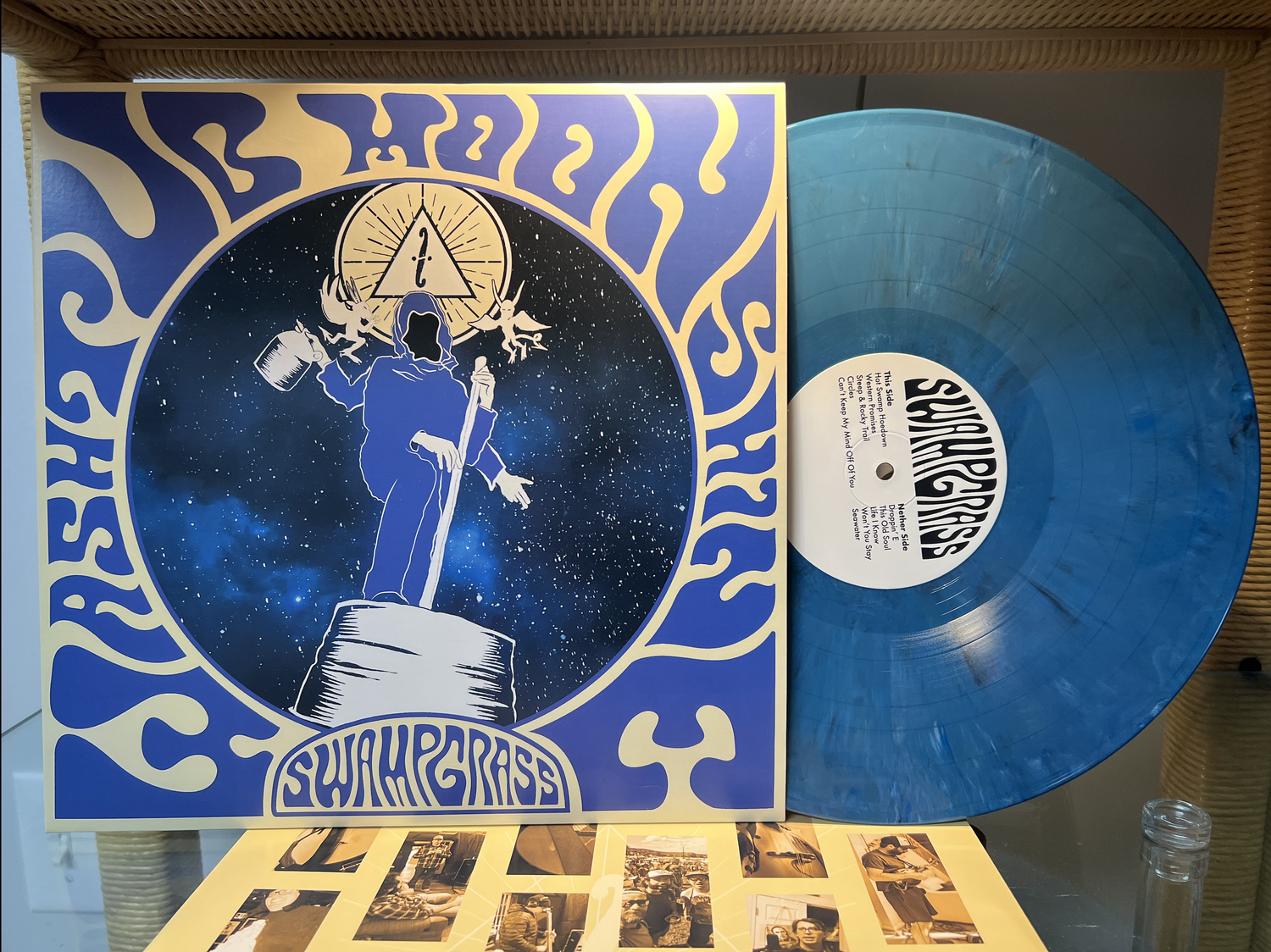 Swamp Grass - Washtub Moonshine (Recycled Blue Wax) — Any Thing